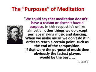 go to the Himalayas or an ashram or live in a cave