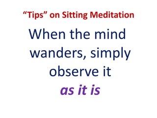 SITTING MEDITATIONLabelling…