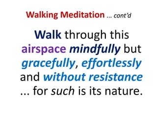“Tips” on Sitting MeditationTrue Silence ... Emptiness“Silence is not the absence of sound, but the absence of self.”- Anthony de Mello. 