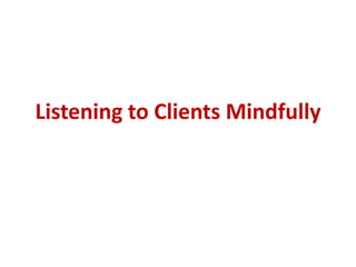Walking Meditation ... cont’dPay no attention to your breathor abdominal movements.Be aware of ...the movements with your mindthe sensations throughout your body.