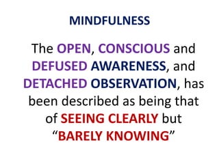 Mindfulness of Breathing