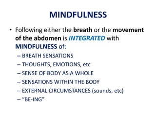 the thoughts that arise