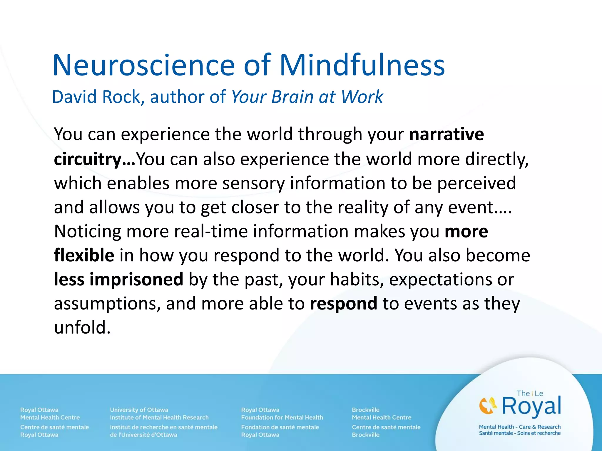 Mindfulness and Mental Health | PDF | Brain and Nervous System ...