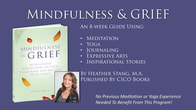 Mindfulness Grief Book Overview Ppt