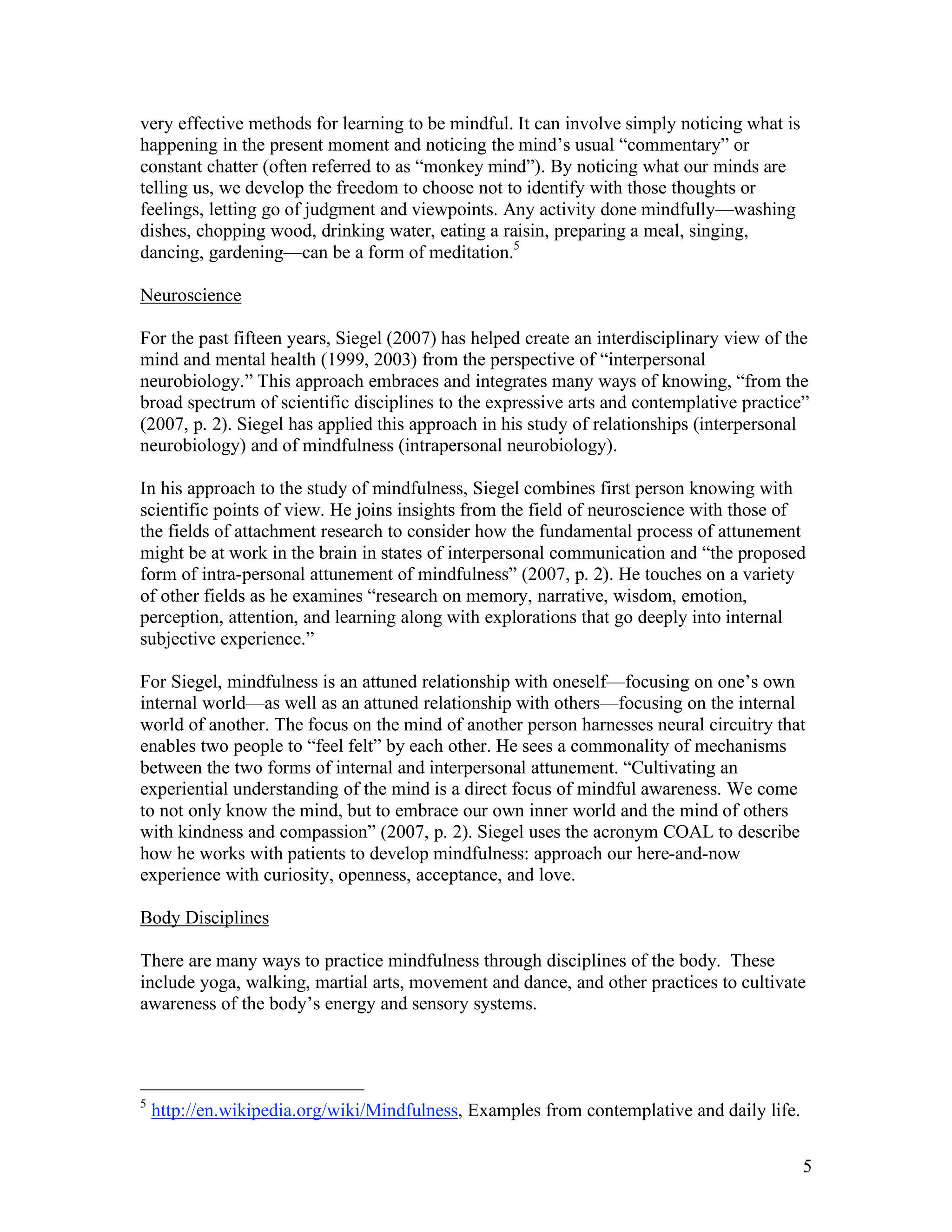 Mindfulness in coaching | PDF