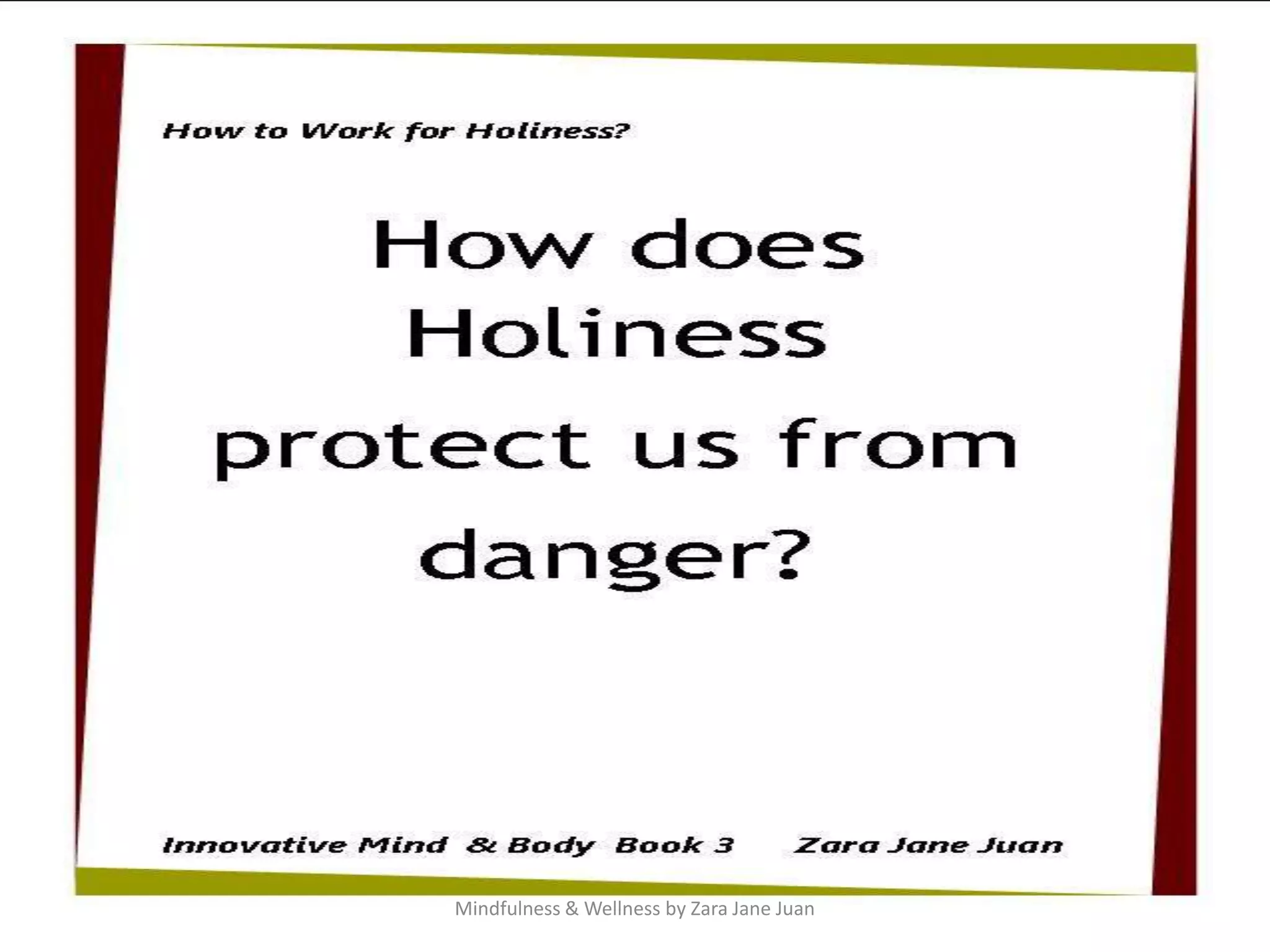 Mindfulness & Wellness by Zara Jane Juan
 