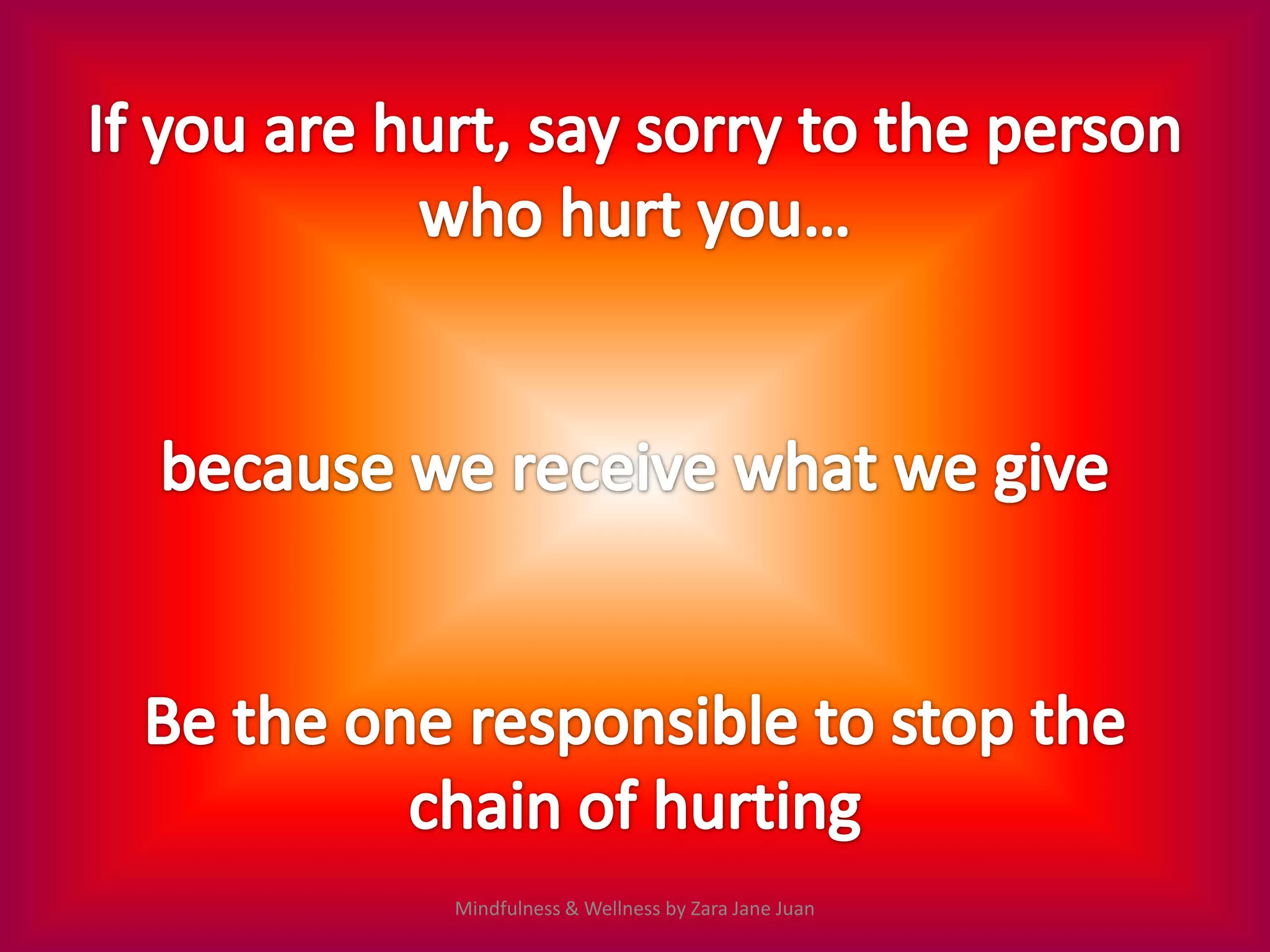 Mindfulness & Wellness by Zara Jane Juan
 