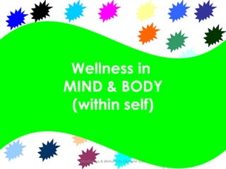 Mindfulness & Wellness by Zara Jane Juan
 