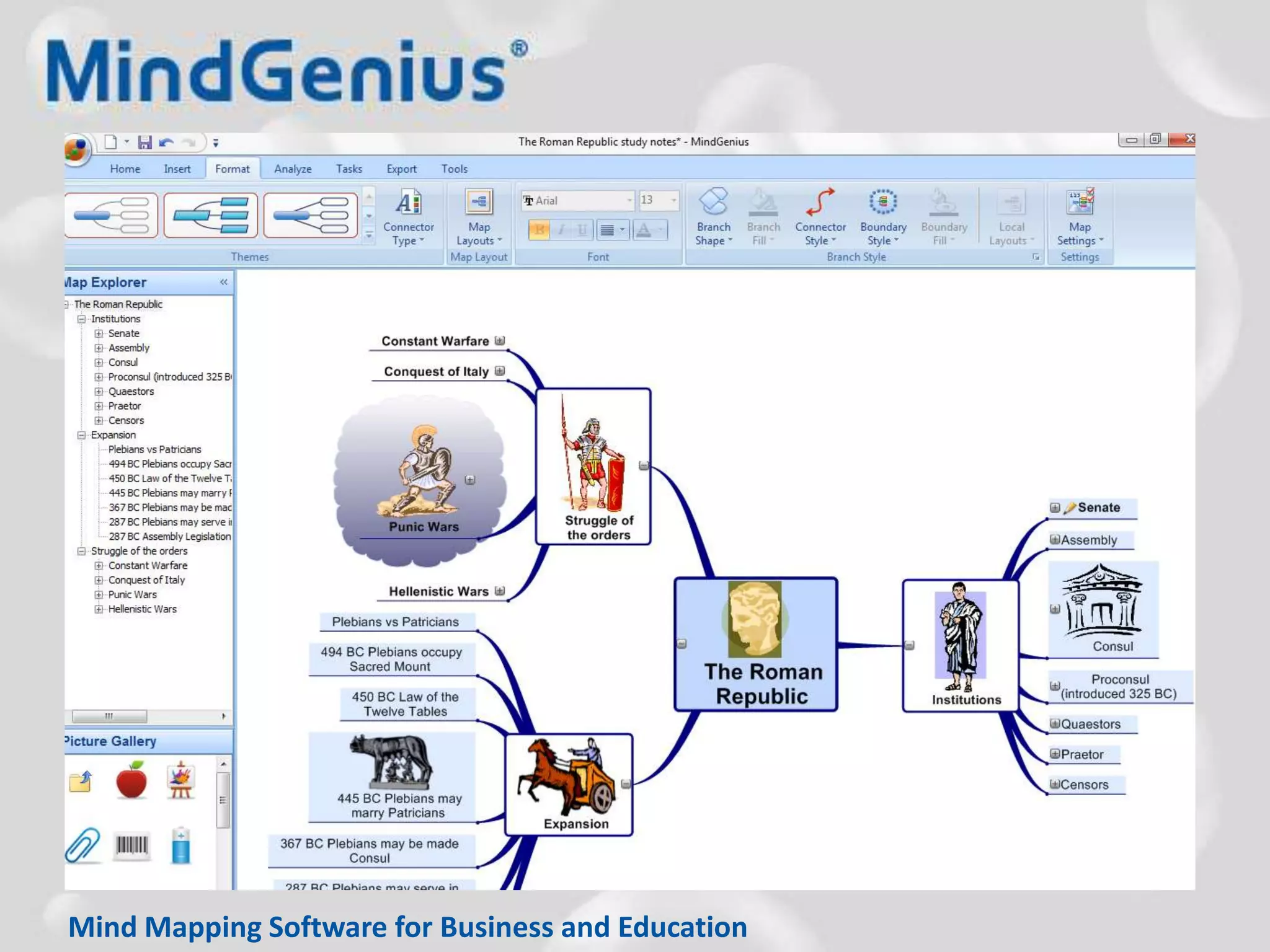 Mind Mapping Software for Business and Education  