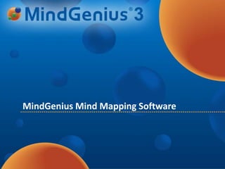 MindGeniusMind Mapping Software 