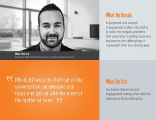 Mindjet User Spotlights 2013