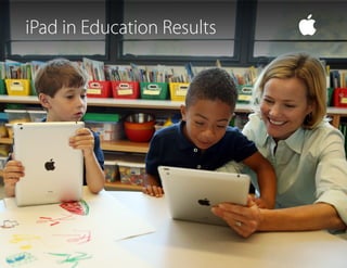 iPad in Education Results 
iPad in Education Results | 1 
 