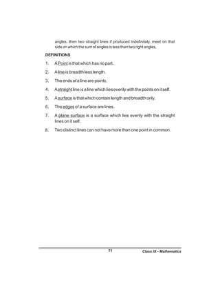 Class 9th mind maps maths all chapters pdf | PDF
