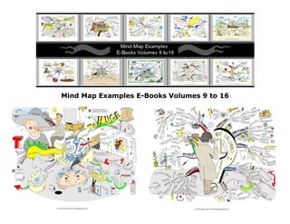 Mind Map Examples E-Books Volumes 9 to 16
 
