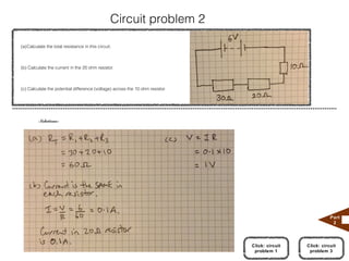 Circuit problem 2

(a)Calculate the total resistance in this circuit.



(b) Calculate the current in the 20 ohm resistor.



(c) Calculate the potential difference (voltage) across the 10 ohm resistor.




         Solutions:




                                                                                                           Part
                                                                                                            2




                                                                               Click: circuit   Click: circuit
                                                                                problem 1        problem 3
 