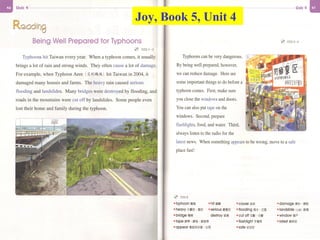 Joy, Book 5, Unit 4 