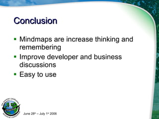 Example Conclusion Map Mind mapping | PPT