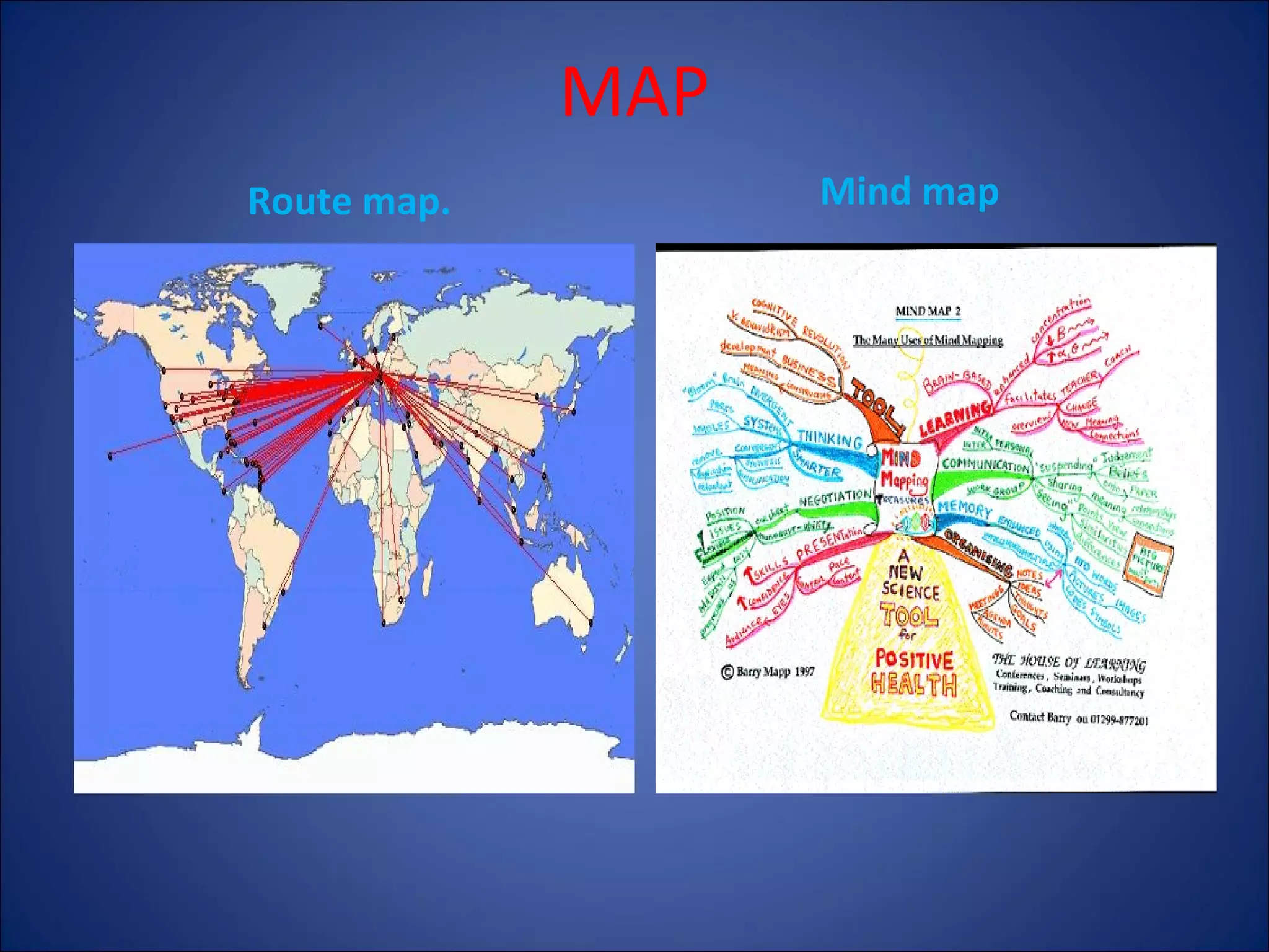 MAP
Route map.

Mind map

 