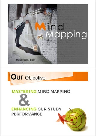 Mohamed El-Daly
Our Objective
MASTERING MIND MAPPING
ENHANCING OUR STUDY
PERFORMANCE
&
 