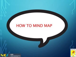 HOW TO MIND MAP
 