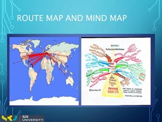 ROUTE MAP AND MIND MAP
 