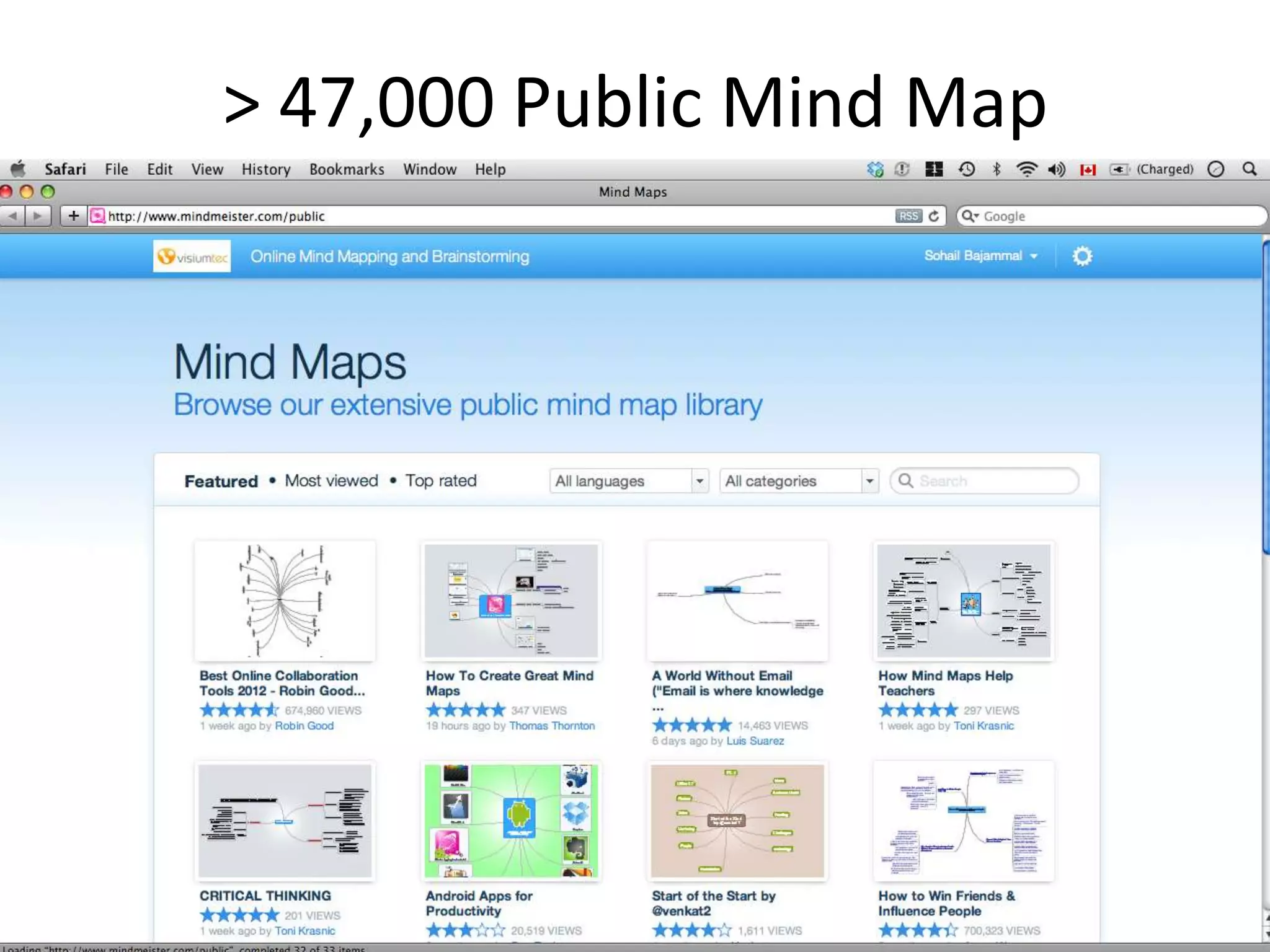> 47,000 Public Mind Map
 