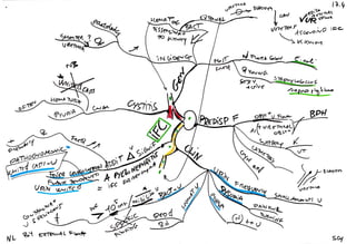Mind maps pathology kidney and urinary tract