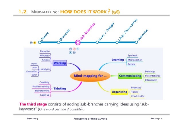 mind mapping presentation english