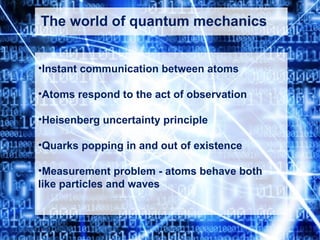 Scientific evidence for a connection between mind and matter | PPT