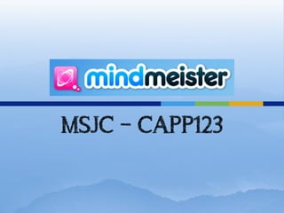 MSJC – CAPP123
 