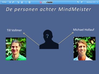 De personen achter MindMeister


Till Vollmer           Michael Hollauf
 