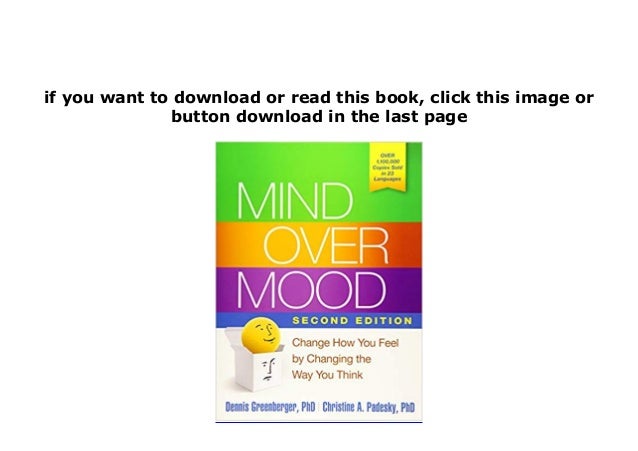 BOOK_AUDIOBOOK LIBRARY Mind Over Mood Second Edition Change How You ...