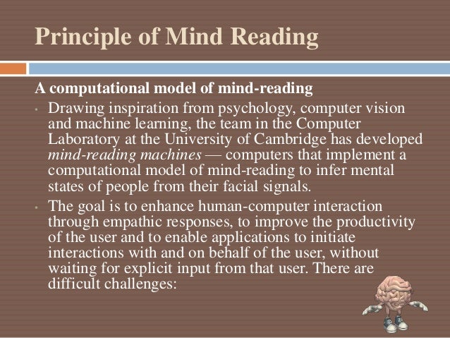 Mind reading ppt