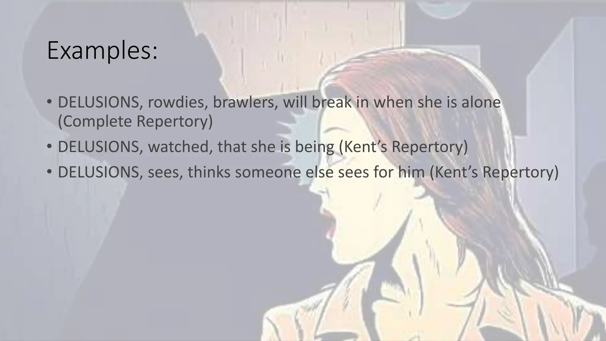 MIND RUBRIC - delusion with types of delusion | PPTX