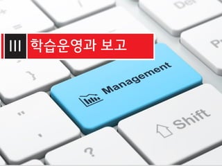 I B Z A C A D E M Y36
III 학습운영과 보고
 