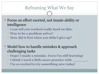 How can Mindset impact teaching and Learning | PPTX