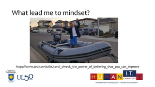 Creating a culture of innovation by fostering a growth mindset. | PPTX