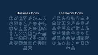 Business Icons Teamwork Icons
 