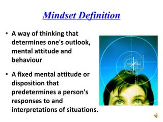 Mindset intro | PPT