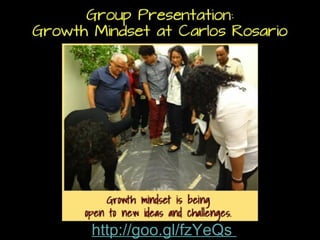 Flipping Mindsets:
From a Fixed Mindset to a Growth Mindset
 