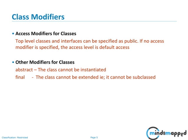 Java Access Specifier | PPTX