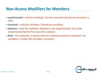 Java Access Specifier | PPT