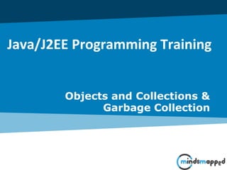 Java/J2EE Programming Training
Objects and Collections &
Garbage Collection
 