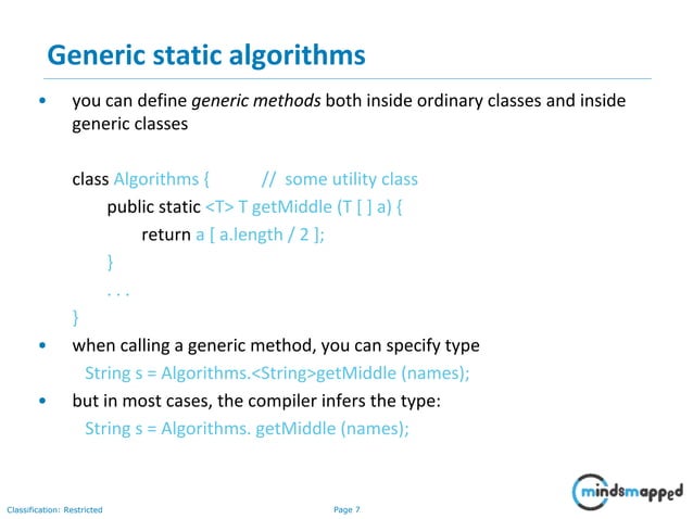 Java Generics | PPTX
