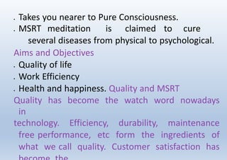 Mind Sound Resonance Technique (MSRT) Certificate Course.ppt