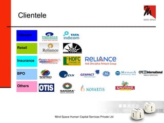 Clientele Telecom Retail Insurance BPO Others 