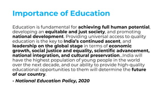 Bridging the gap between Education and Learning | PDF
