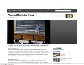 Donnerstag, 29. September 11
 