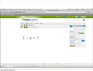 Donnerstag, 29. September 11
 