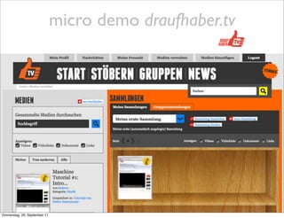 micro demo draufhaber.tv




Donnerstag, 29. September 11
 
